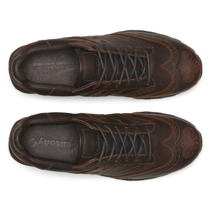 Engineered garments x saucony shadow original wingtip